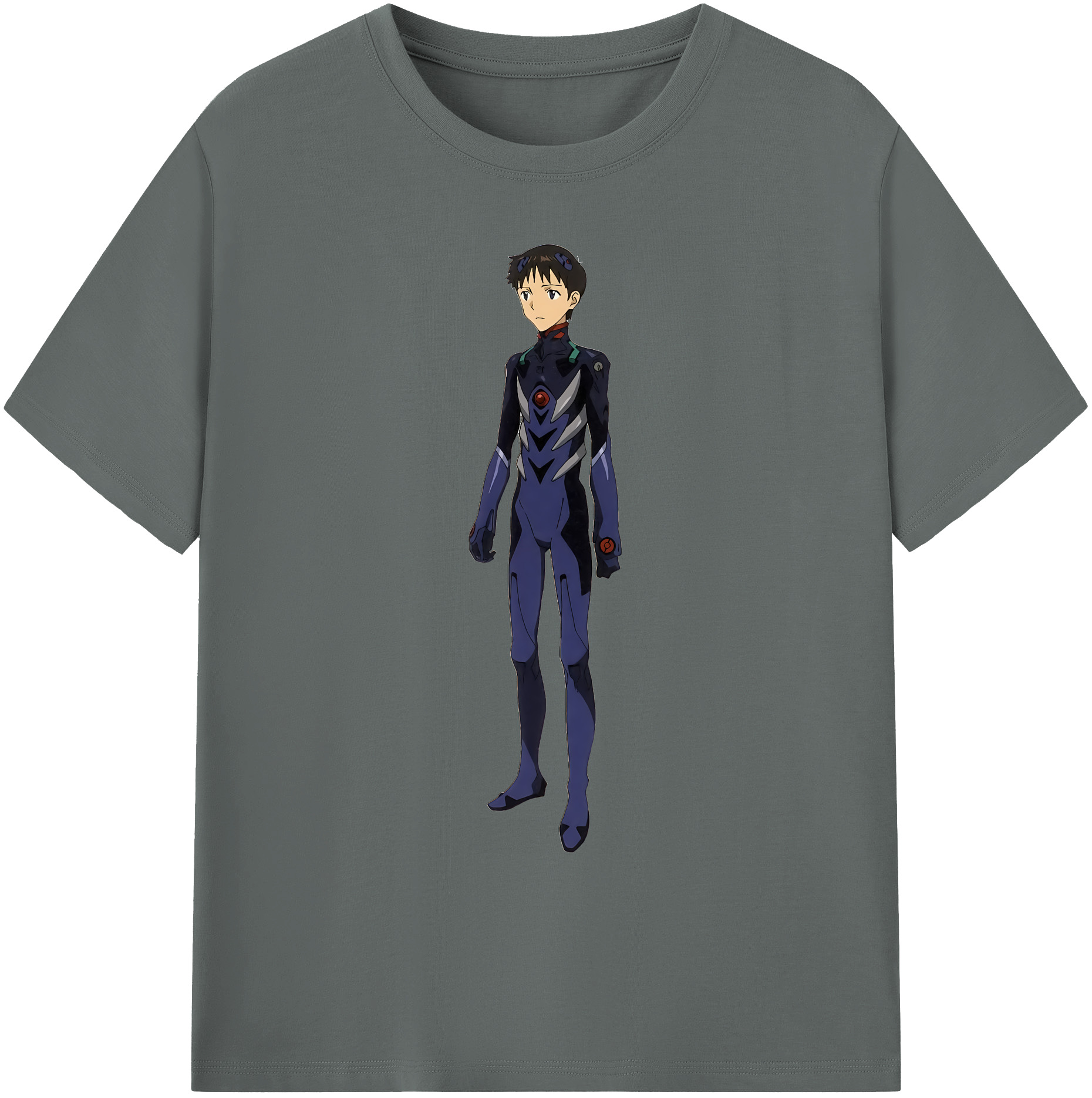 （画像用） EVA 新世紀エヴァンゲリオン 綿100％ メンズ半袖Tシャツ｜肌触りやわらか＆通気性
